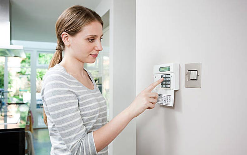 Home Security Alarm Keypad